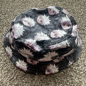 Killua HunterxHunter Black and Grey Bucket Hat HYPLAND
